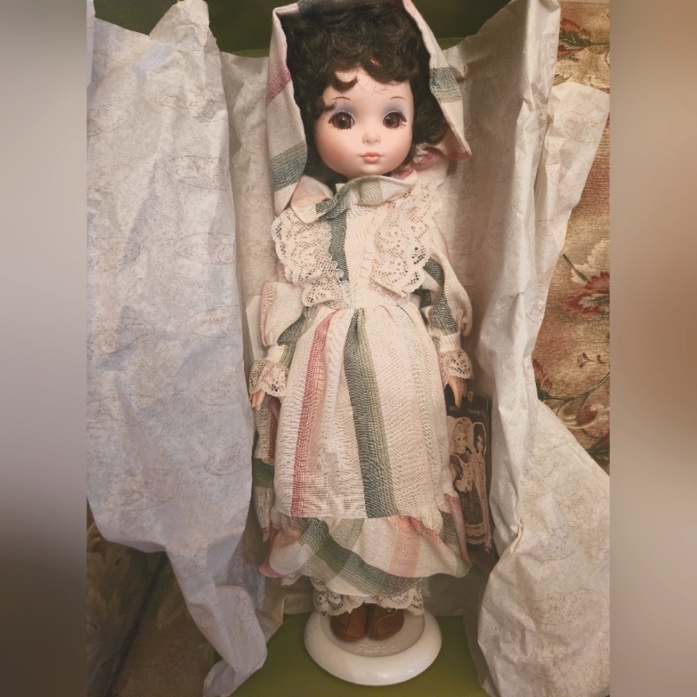 Rare Antique Bambole Furga Antonietta Doll 18" MIB! New In Box! Italy.